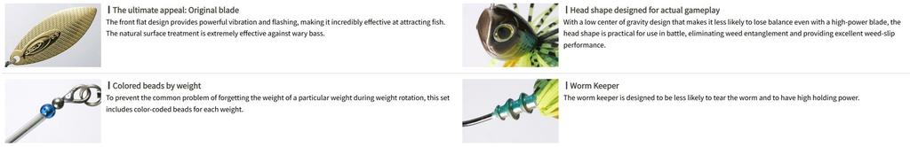 OSP Spinner Bait High Pitcher TW 1/2 Oz S-35 (4261)