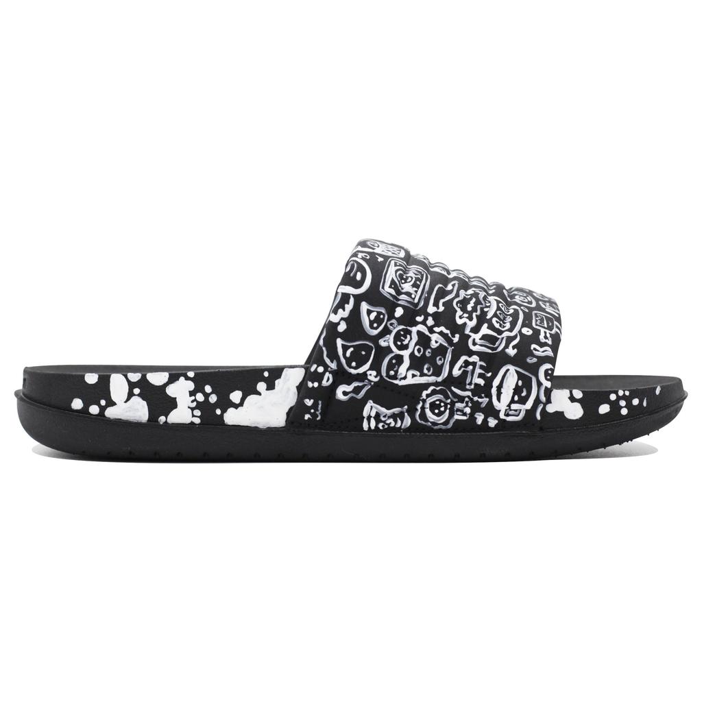 Nike Offcourt Slip Resistant Abrasion Resistant Slide Slipper Unisex Black White DQ9624-001(Team39-AMY233)