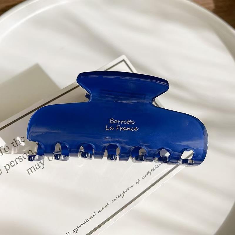 Koreanisch Frankreich Acetat Greifklemme Einfach Retro Französisch Elegant Temperament Hinterkopf Locken Haie Haarklammer