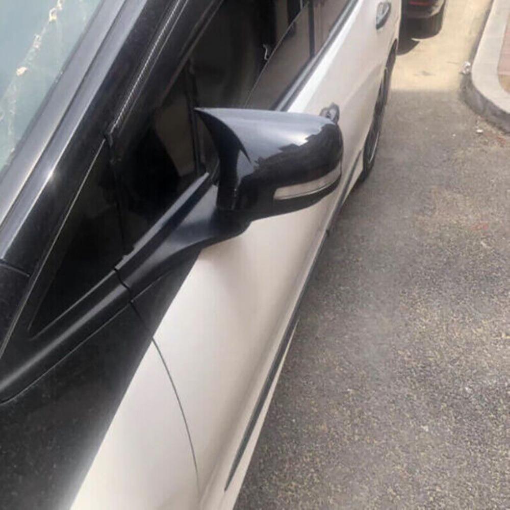 For Honda CIVIC 2012-2015 Car Rearview Side Mirror Cover Wing Cap Exterior Sticker Rear View Case Trim Carbon Fiber Style