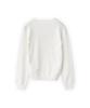 Beulaunyadeu W Organic Cotton V-Neck Knit, Ivory