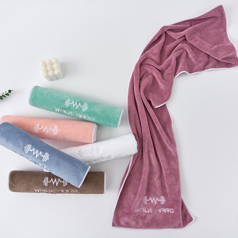 Portable Sweat-Absorbent Sports Towel for Running, Yoga, Fitness