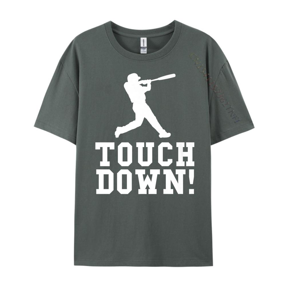 Funny Touchdown Baseball 3XL Men Clothing Gifts For Men Graphic Graphic Tee Original Mens TShirts Creative