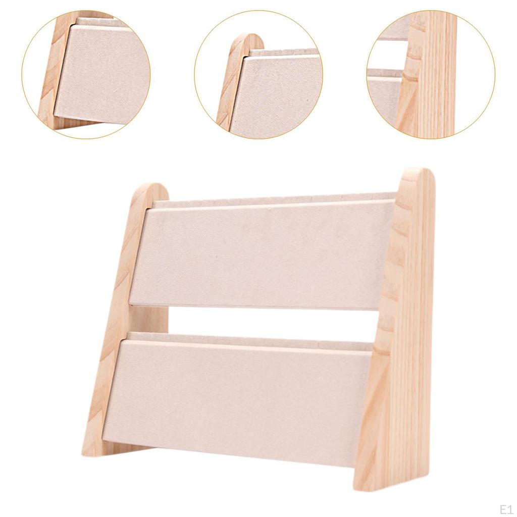 Stojak Ekspozycyjny na Naszyjniki Stojak do Przechowywania Łańcuszków Bransoletek Organizer na Biżuterię na Blat