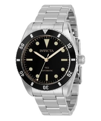 Vintage Pro Diver Stainless Steel Black Dial Automatic Diver's 31290 200M Men's Watch