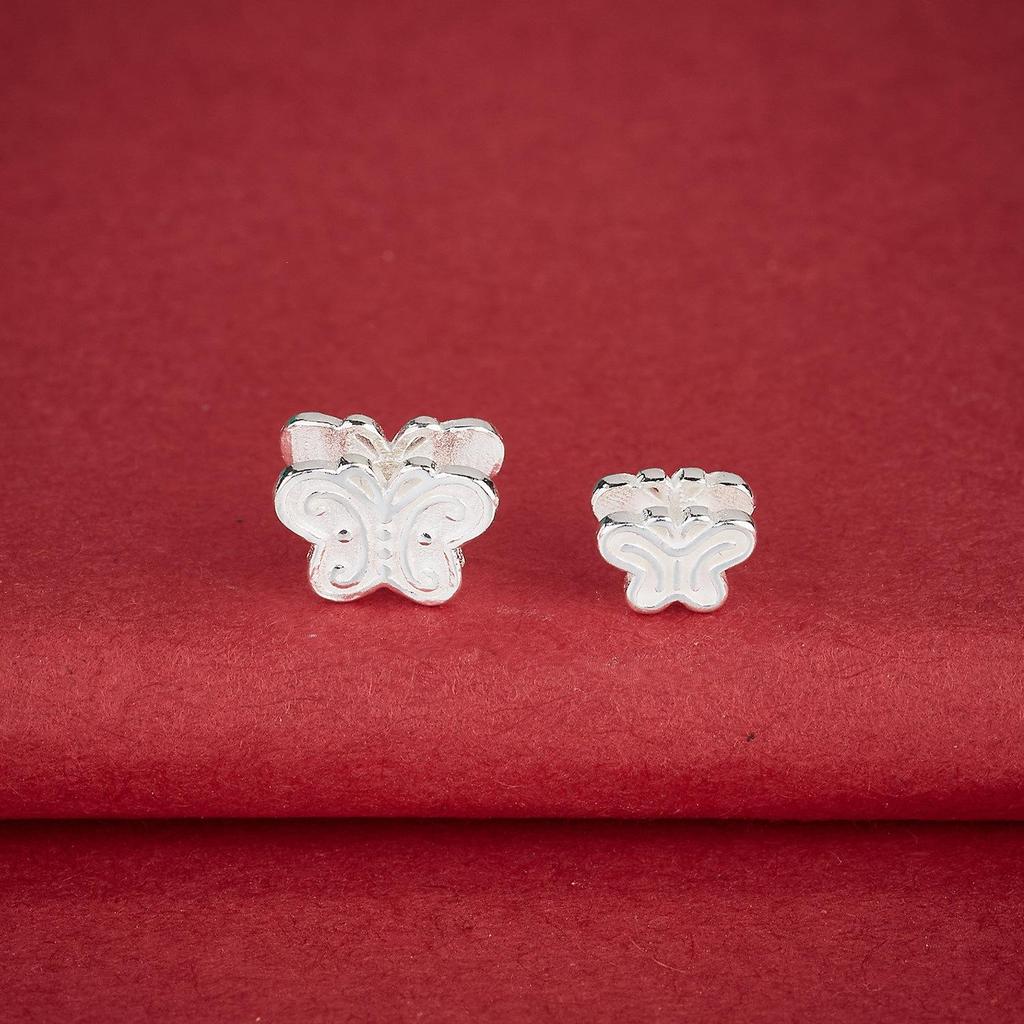 S925 Sterling Silver Mini Butterfly Spacer Beads for DIY Crystal Bracelets