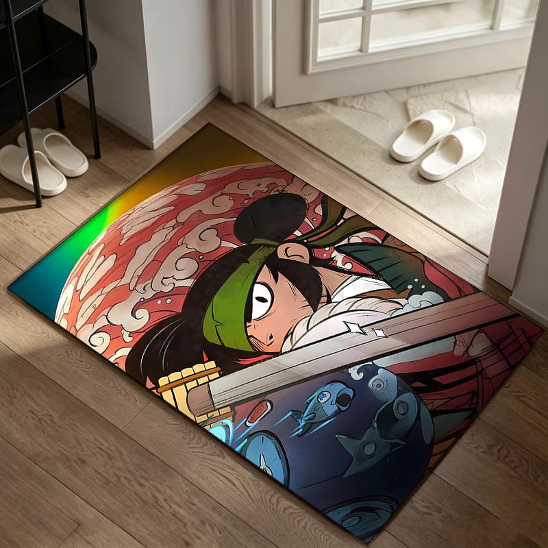 Brawl Heros A rug suitable for office chair areas living rooms and computer desks perfect for home offices and an ideal holiday gift