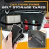 Car Trunk Fixing Belt Storage Tapes Elastic Straps with Hook Loop for Trunk Organization