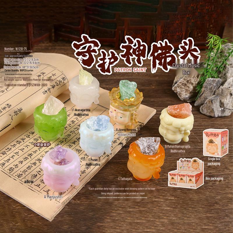 Creative Cute Cartoon Cat Emotion Blind Box Resin Desk Figurine Gift