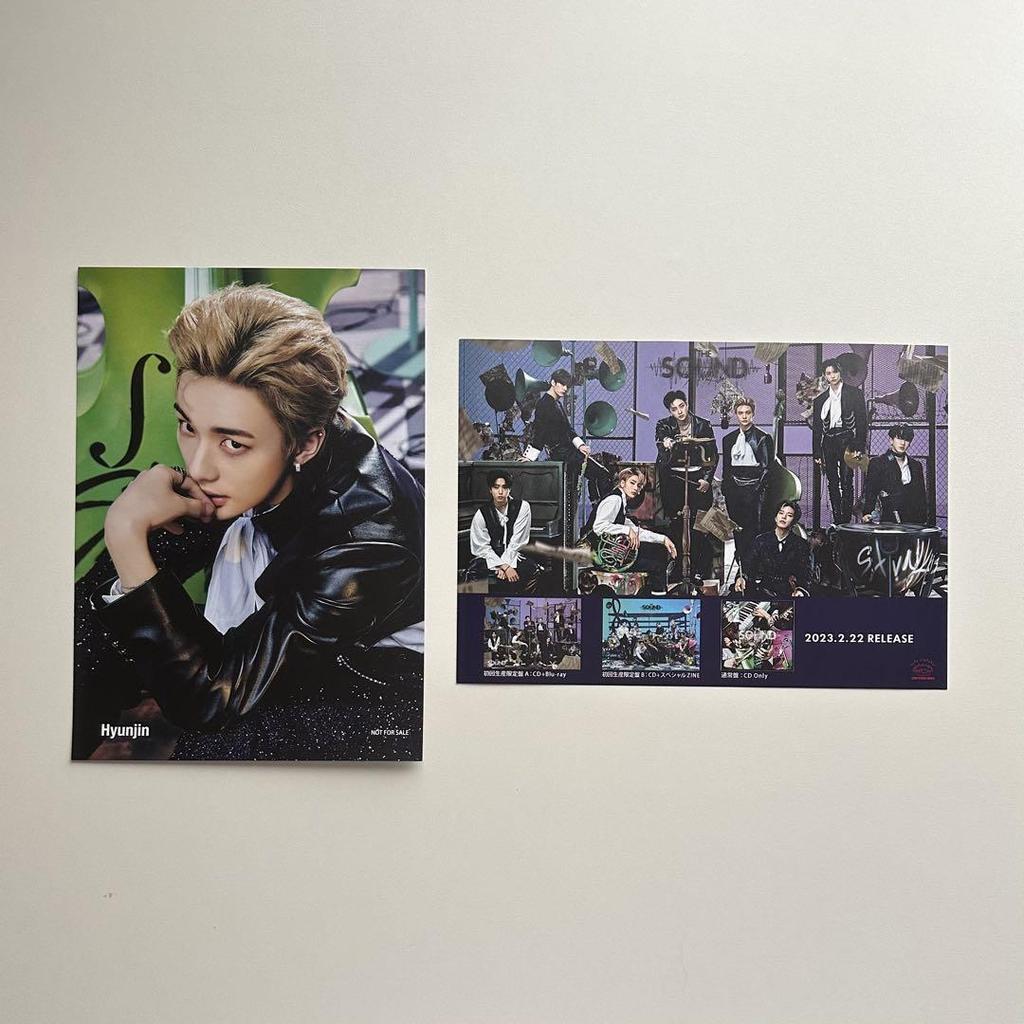 [USED] StrayKids Hyunjin flyer