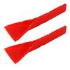 2 Pcs 3 In 1 Polygons Flat Measuring Spoons Silicone Magnetic Folds Flat Kitchen Gadget Utensils for Scoop Cook Baking