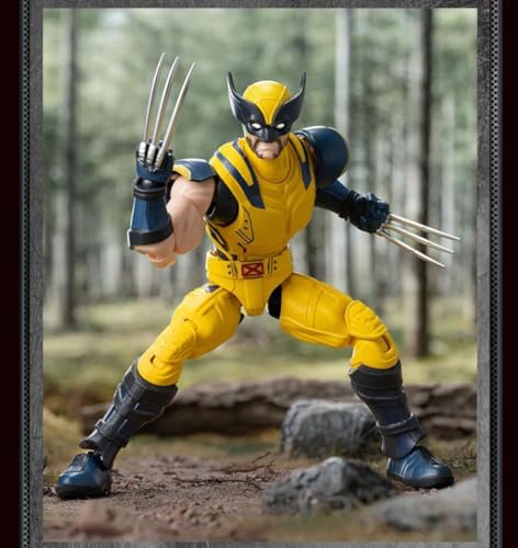 BLOKEES Doyusha Marvel Champion Class Series Wolverine Plastic Model, Approximately 134mm Tall
