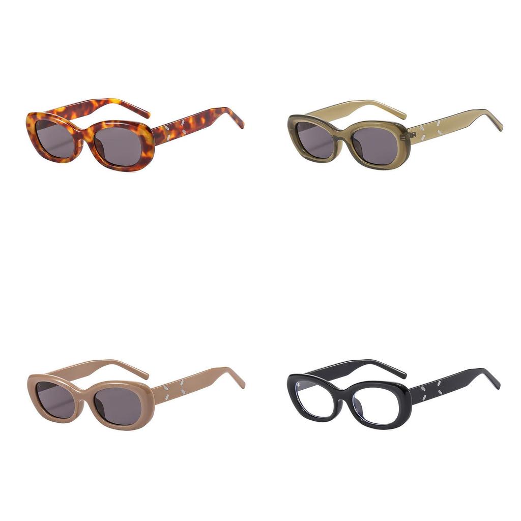 Oval Frame Fashionable Sunglasses Uv Protection Driving And Events Party