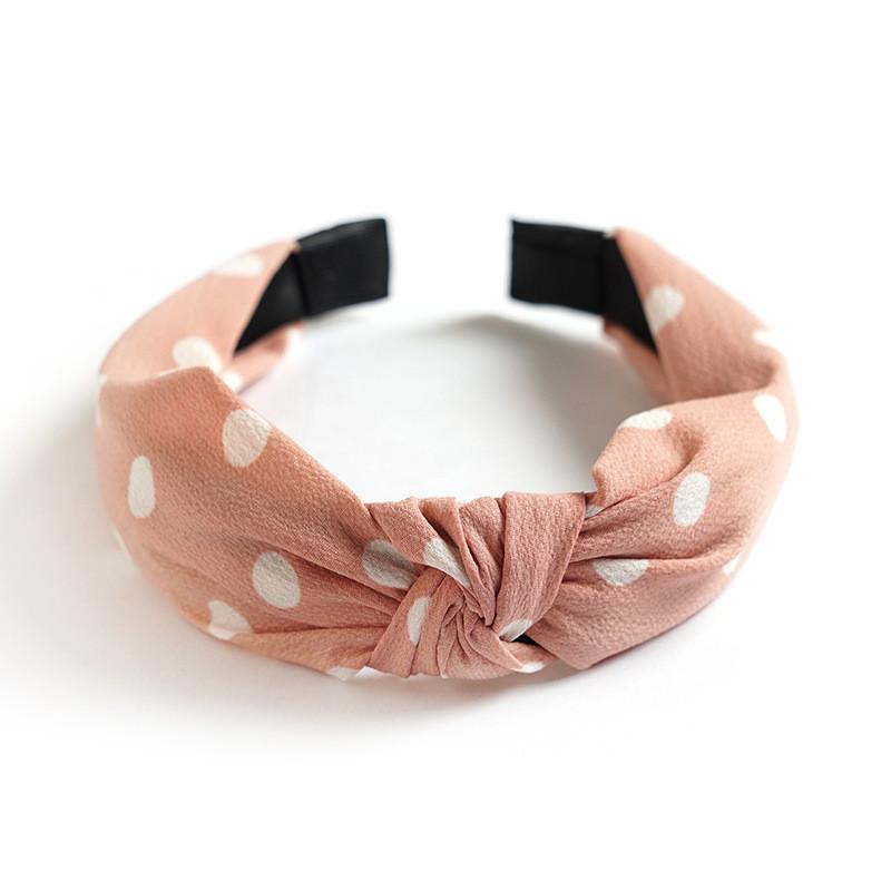 Fil noué bandeau noeud Turban bandeau nœud nœuds large bandeau bandeau élastique cheveux accessoires pour les femmes