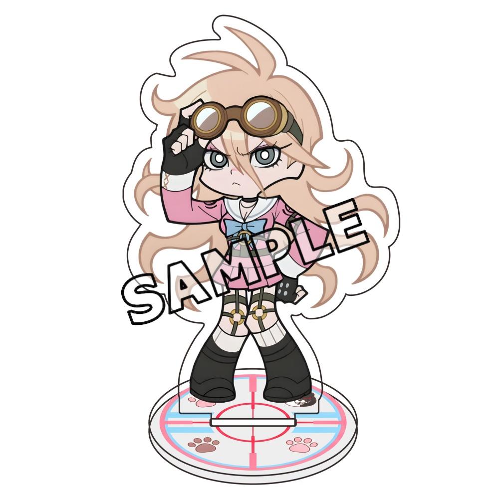 10cm Q Version Danganronpa Acrylic Stand Key Nagito Chiaki Kokichi Kyoko Anime Desktop Decor Birthday Collection Gift