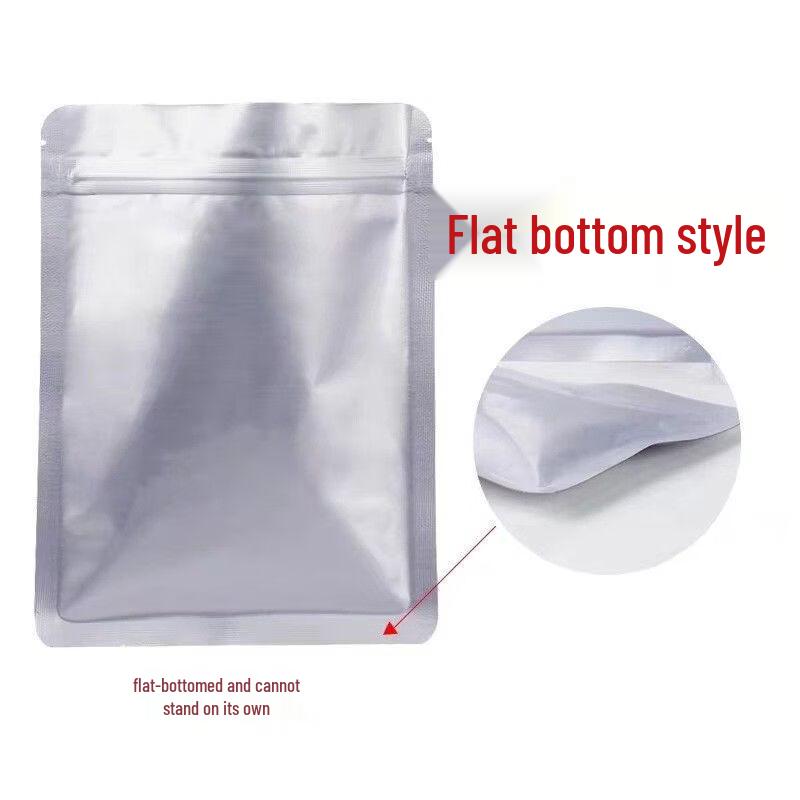 Handton Aluminum Foil Flat Bottom Zipper Packaging Bags