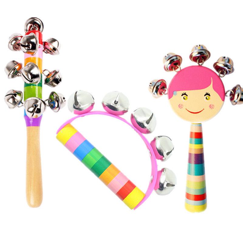 Babyrasselspielzeug für Jungen & Mädchen, Frühes Lernen, Greif- & Verfolgungs-Trainer, 0-12 Monate