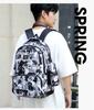 Camouflage Printed School Backpacks for Teenage Boys and Girls Men's Large Capacity Backpack Computer Bag Student Schoo Bags