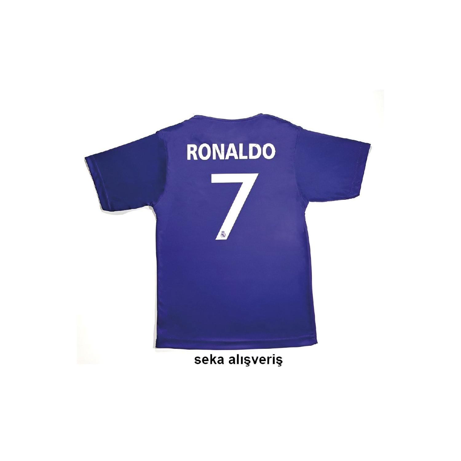 

Роналду Фиолетовый Джерси финала Лиги Чемпионов Кардифа 2017 для взрослых