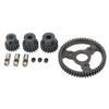 Steel Pinion Gear Set 53T 15T 17T 19T Spur Gear RC Car Parts for Traxxas Slash 4x4 E‑Revo T‑Maxx