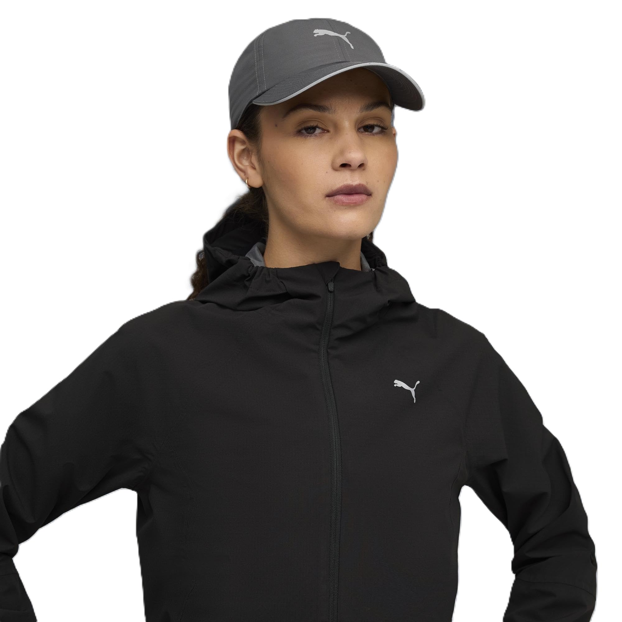 

PUMA Training UNISEX Running III BB 2025 Dusky Gray Hat, Quick-Drying Cap, 026169, Fall/Winter Color (08)