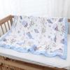 Large Size Infant Bath Blanket High Density Gauze Bath Towel 6-layer for Delicate Skin Quick Drying and Breathable