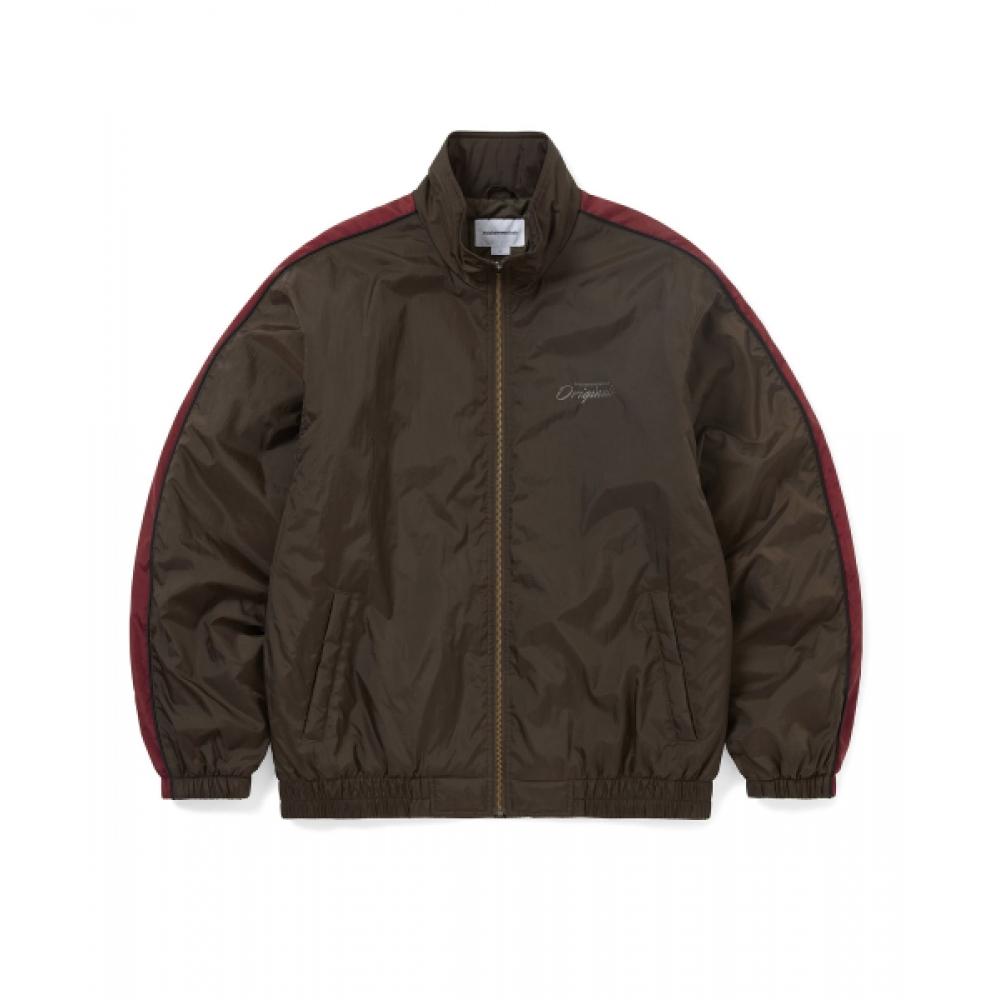 Thisisneverthat Originals Warm Up Jacket Brown S