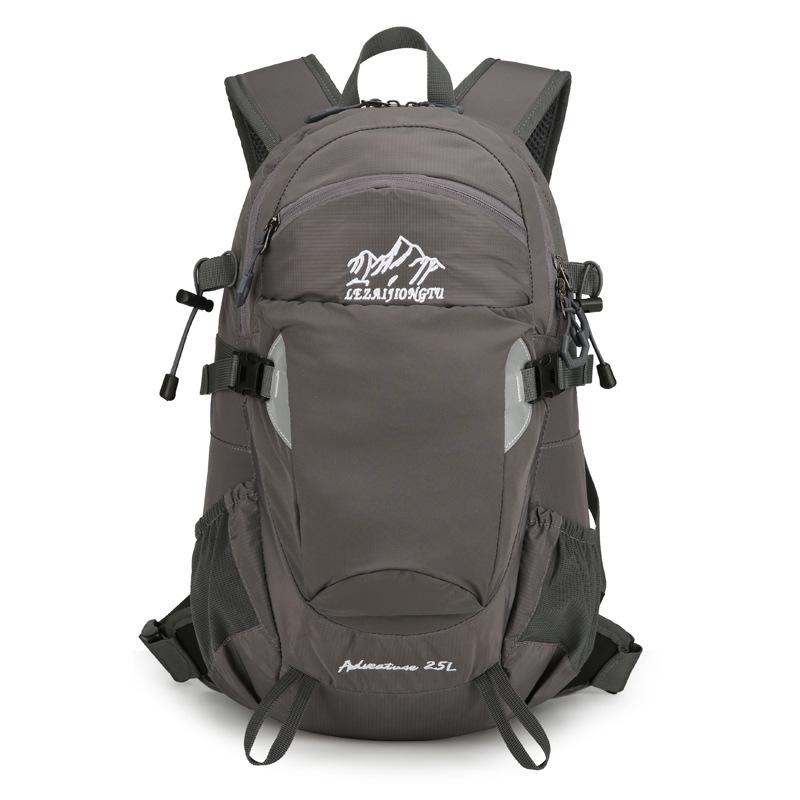 

Унисекс Рюкзак большой вместимости для пеших и велосипедных прогулок для приключений на открытом воздухе 20-35L темно-серого