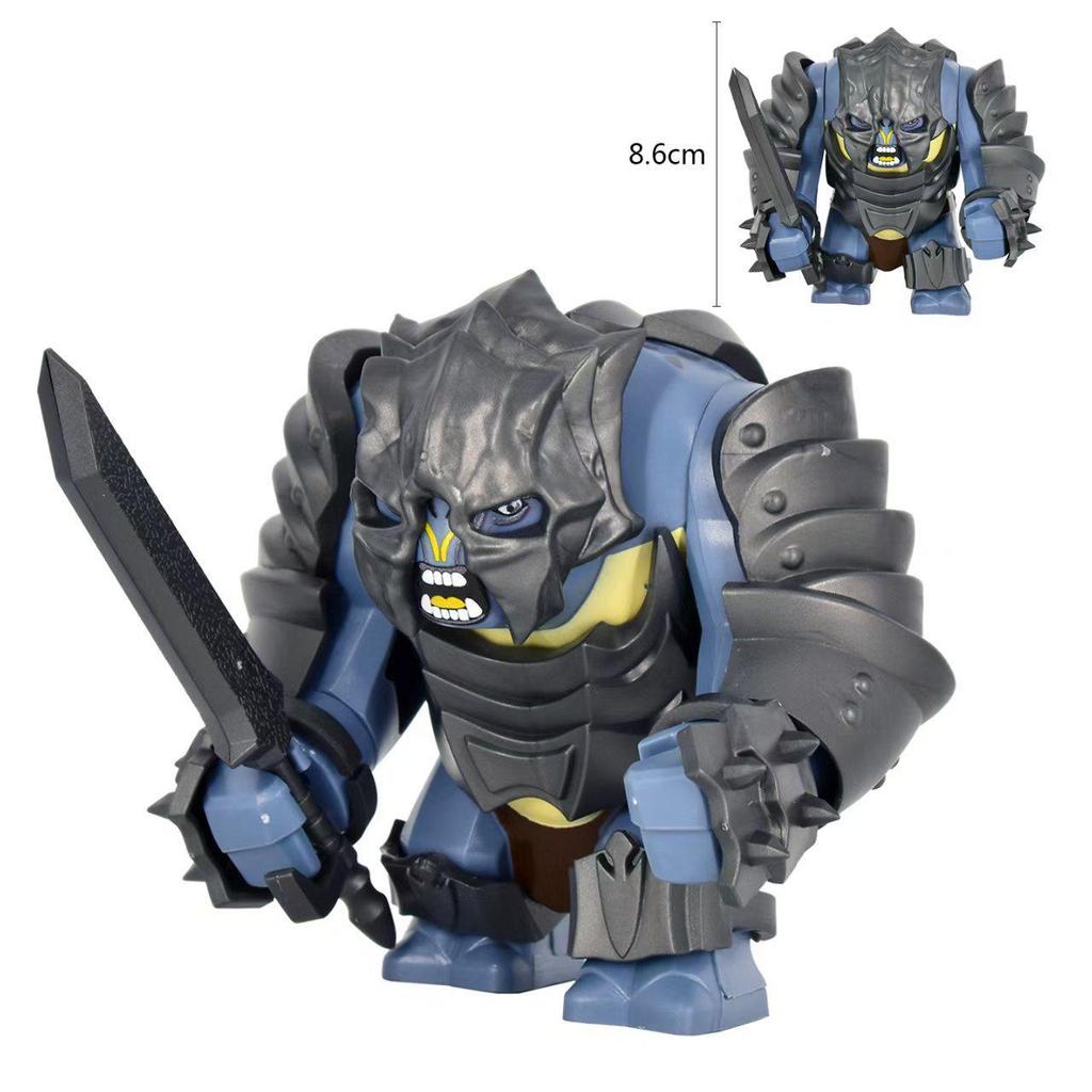 DXMH3016 Armored Troll Building Blocks Figure Set for Export