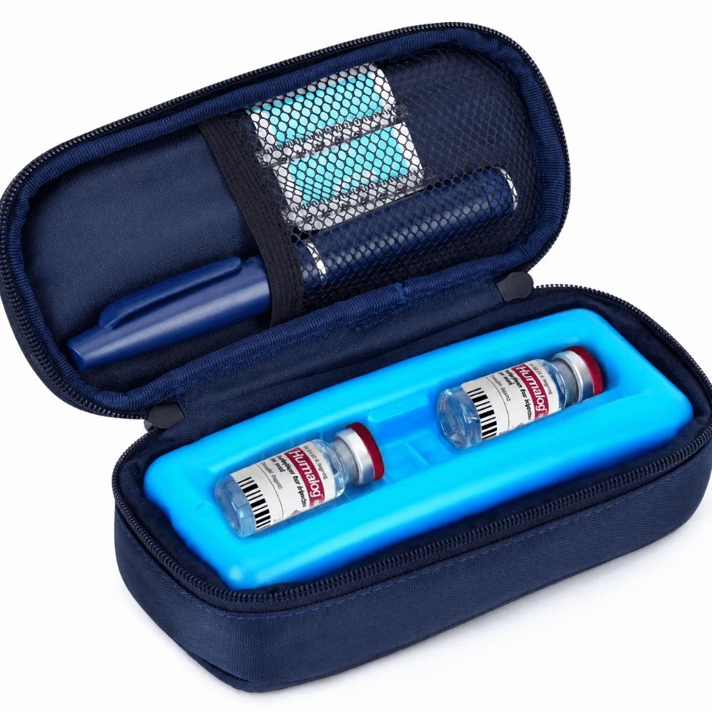 Cold Storage Design Insulated Travel Case Insulated Material Medicine Travel Bag  For Traveling