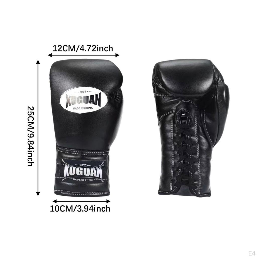 Boxing Gloves Ergonomic Punching Bag Mittens for Fitness Grappling Muay Thai 6OZ