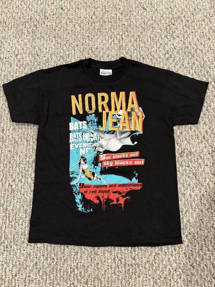 

Norma Jean Shirt Youth Medium Black Hardcore Band Graphic Metal Tee Heavyweight Unisex T-Shirt XXXXL