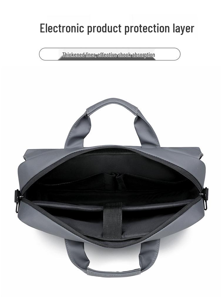 High-End Casual Tote & Crossbody Shoulder Bag Business Briefcase