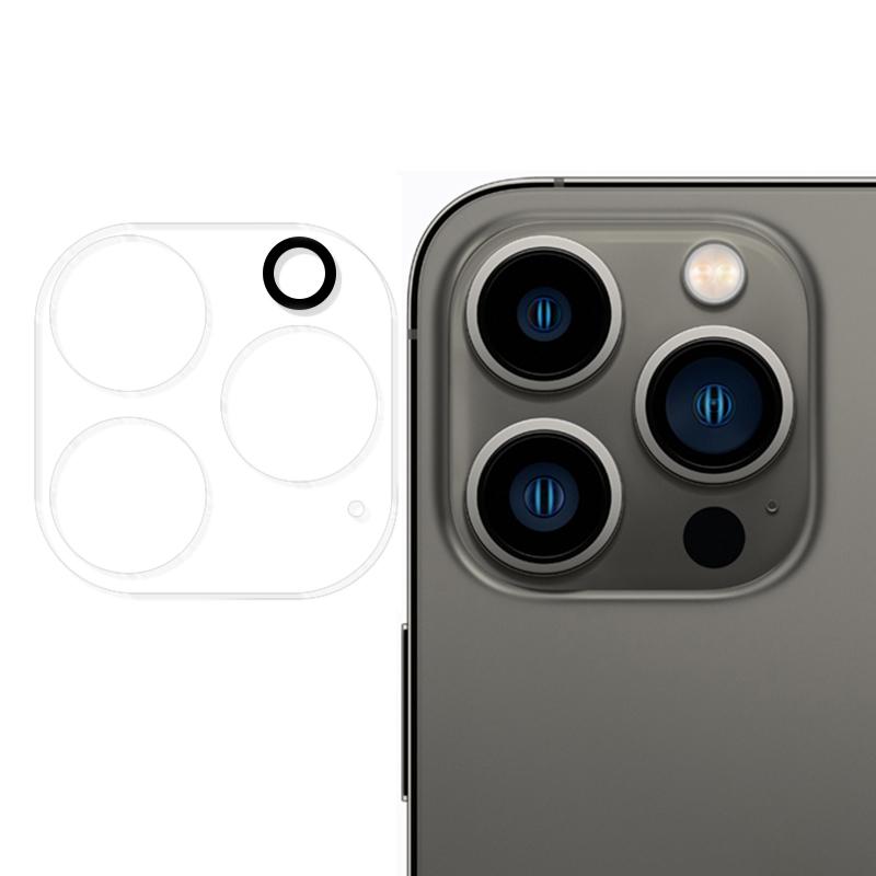 

Для iPhone 15 Pro/15 Pro Max Захисник об єктива камери Загартоване скло Захист від подряпин 3D Плівка для заднього об єктива телефону Type A