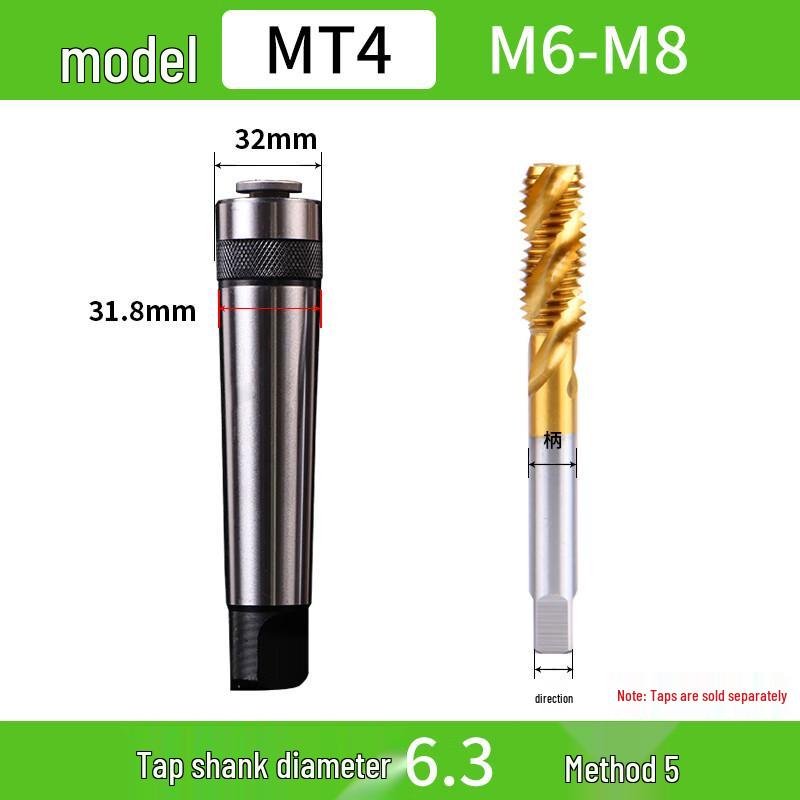Multi-Function Morse Taper Tap Holder