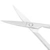 Stainless Steel Eyebrow Trimming Scissors Safe Clean Professional Beauty Scissors for Hair Cutting