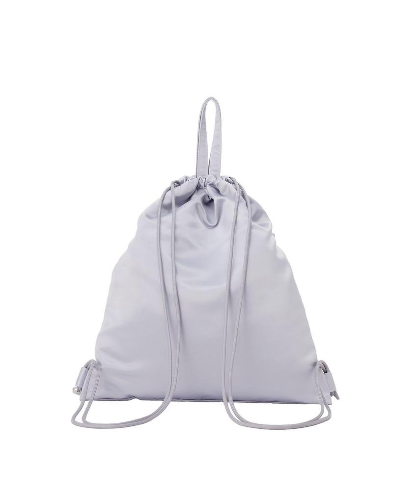 Maison de FLEUR Gathered Ribbon Size F Knapsack, Gray,