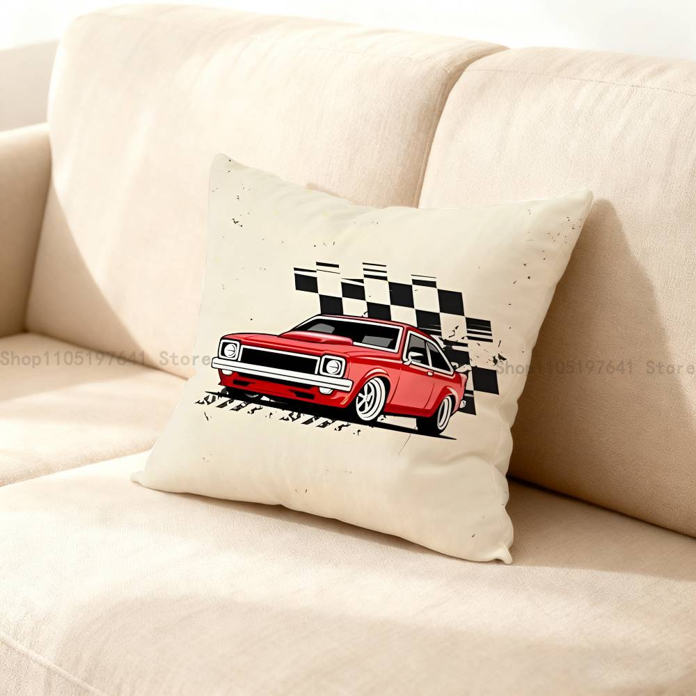 Federa per cuscino auto G-Golf G-GTI, federa per cuscino in peluche, decorazione per la casa, per divano, letto, poltrona, soggiorno