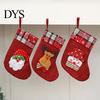 Snowman Party Supplies Christmas Stocking Pendant with Hanging Rope, Lightweight Santa/Snowman/Elk Fillers Decoration, Decorative Decor for