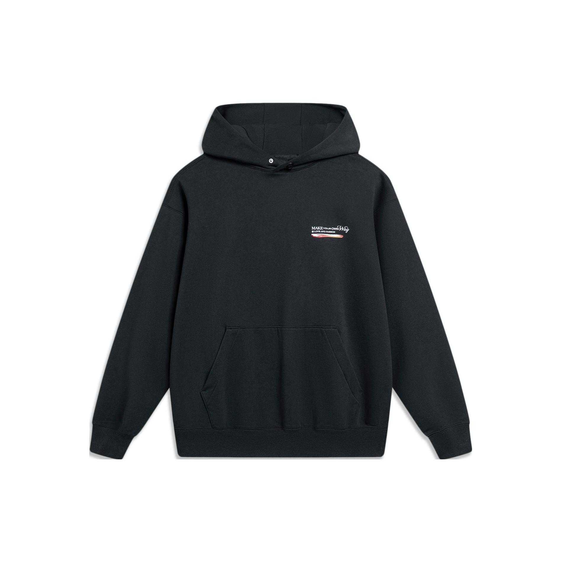 Li Ning Wade Collection Sweatshirt Men s Black AWDU013-1 M