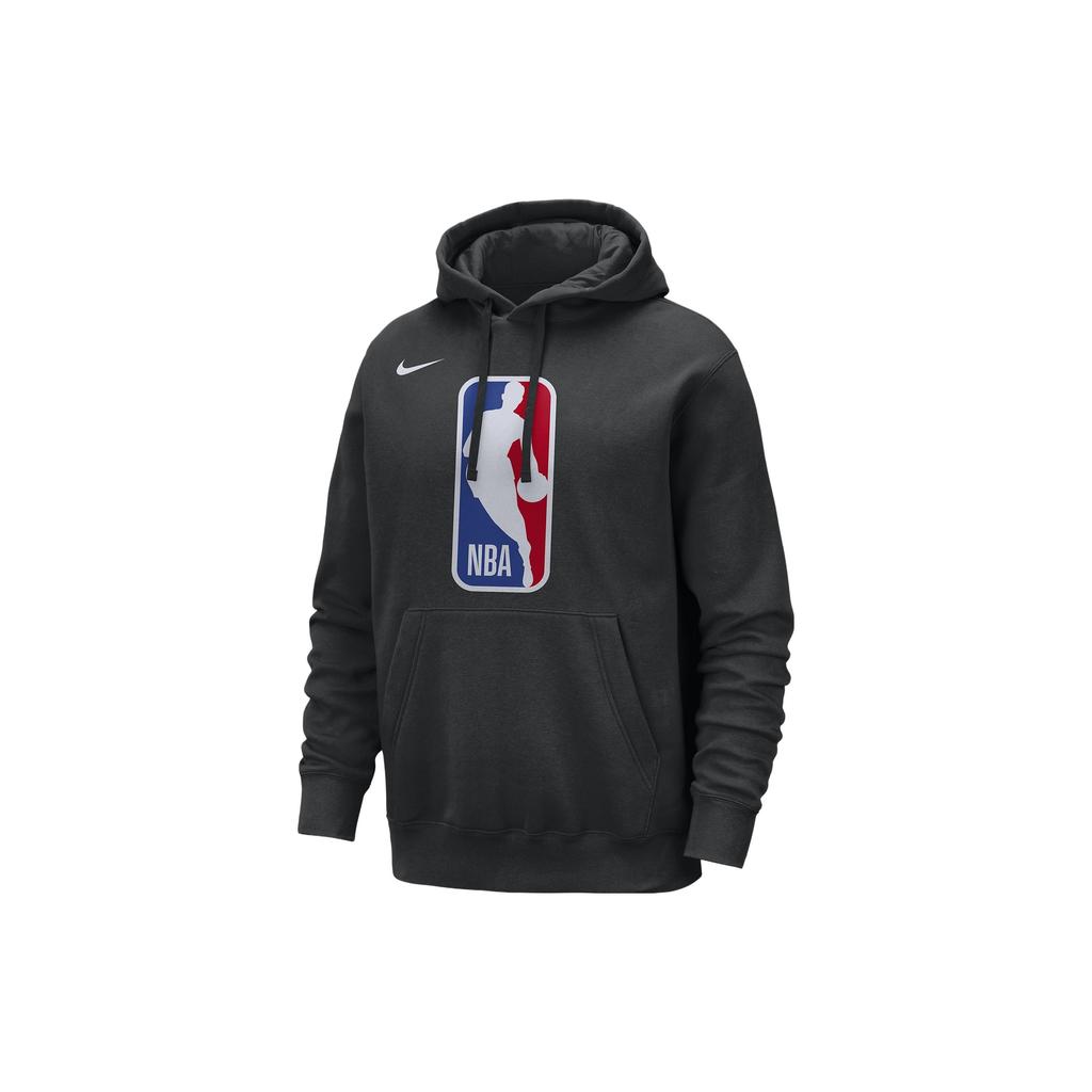 Nike NBA Team 31 Club Fleece Pullover Hoodie Black/White Men Streetwear DX9793-010
