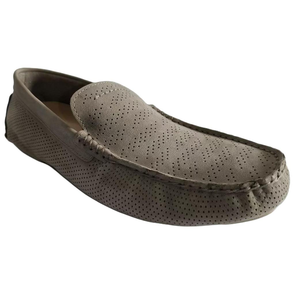 UGG Henrick Stripe Perf Slip-On Comfortable Loafers Men Loafers Green 1014642-ALP