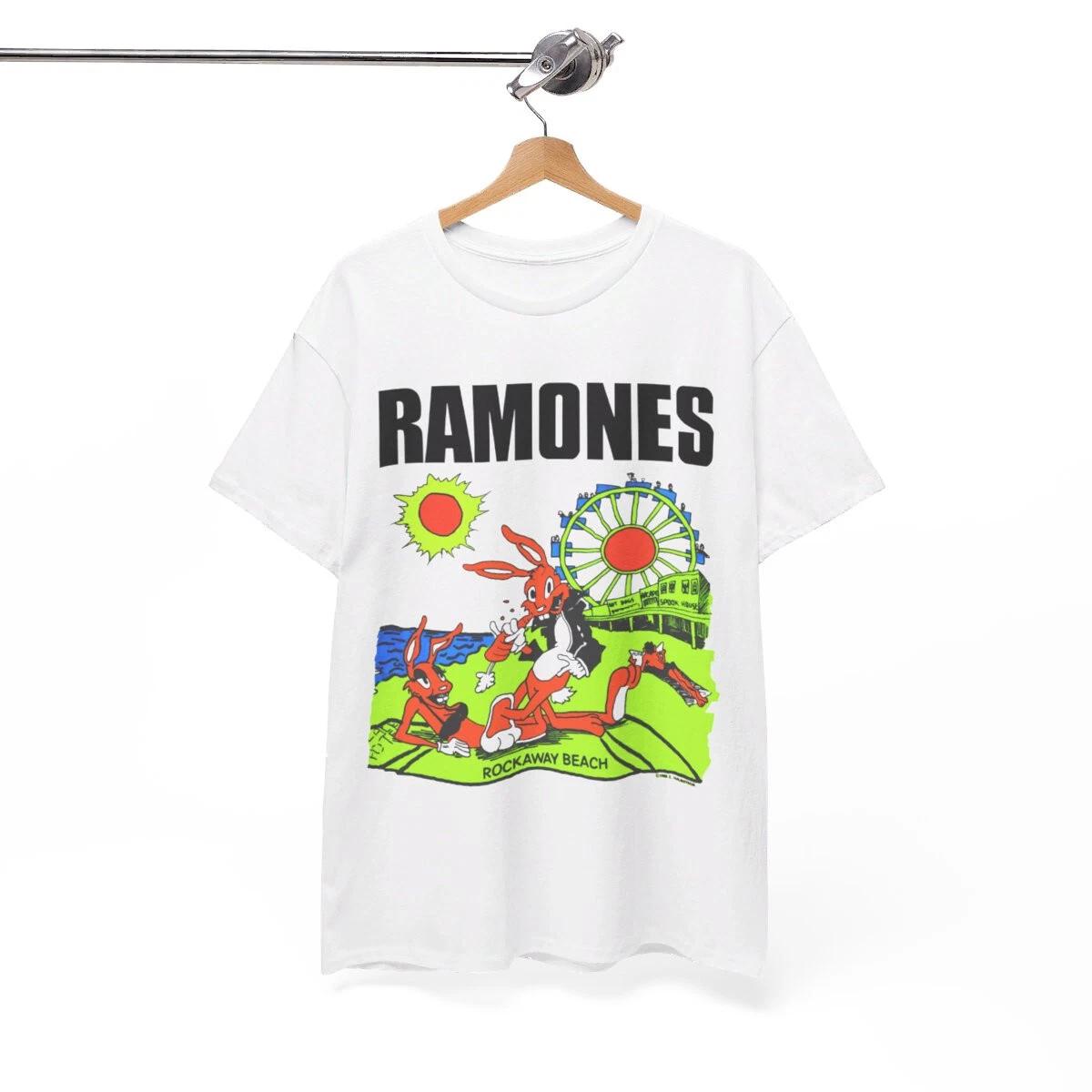 Ramones Rock Punk Vintage Design Tee Band T shirt Size XL 3XL