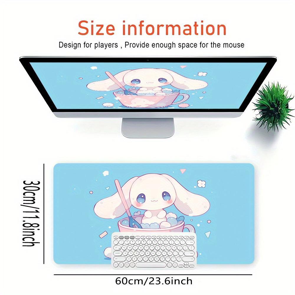 1pc Cute Cinnamoroll CupComputer Pad with Vibrant Game Machine Print, Mouse Pads for Desk0515027