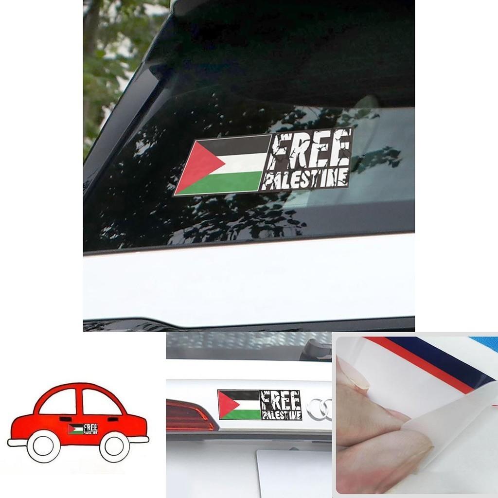 Free Palestine Car Sticker Wholesale Decorative Decal For Auto Body Customizable Design