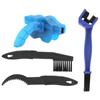 4pcs Bicycle Chain Cleaner Kit Portable Bike Chain Scrubber Cleaning Brush Tool Set