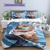 Demon Slayer Dark Aesthetic Bedding Set Duvet Cover Pillowcase No Filler, Soft Home Bedroom Decor, Perfect Gift for Fans.chl
