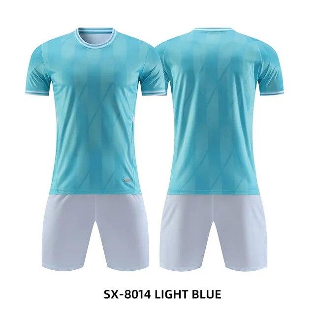 Professional Adults Kids Football Jerseys Customize Team Training Uniforms Shirts Futsal Sportswear Man Woman Sports Tracksuit