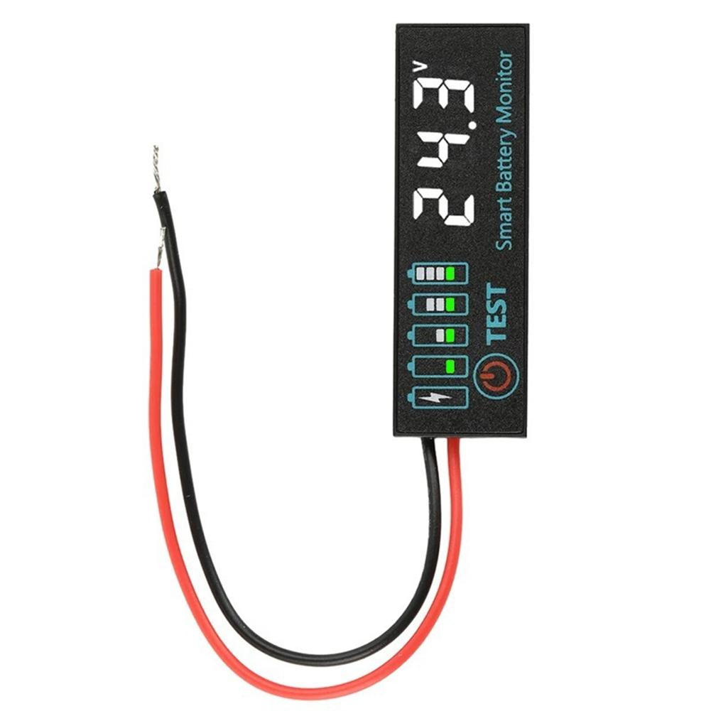 

1pc DC 7-55V Battery Charging Indicator LED Indicator Voltage Charging Indicator For Electric Vehicles Energy Storage Systems