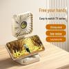 Portable USB Rechargeable Handheld & Desktop Mini Fan - Foldable & Multifunctional